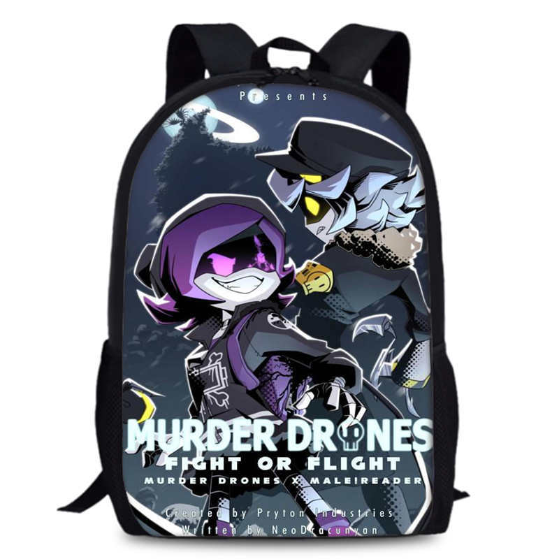Drone Backpack - Zaino periferico dell'anime Murder Drones, versatile,