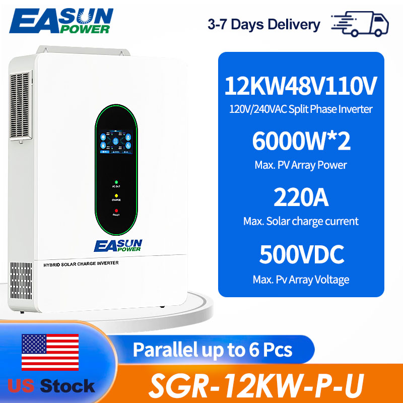Drone Solar Charger - Inverter Solare Ibrido EASUN US 12KW