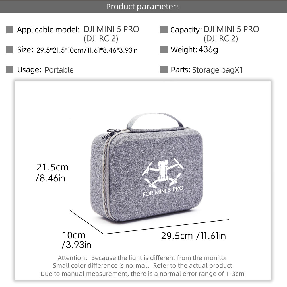 Custodia da trasporto per DJI  - Drone Carrying Case recensione e prezzo