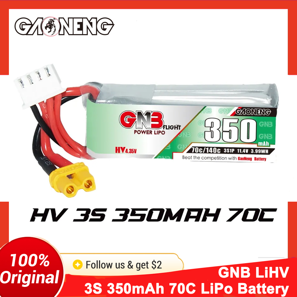 Batteria LiPo Gaoneng GNB 350m - Drone Backpack recensione e prezzo